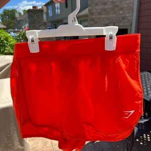 Orange Gymshark Shorts